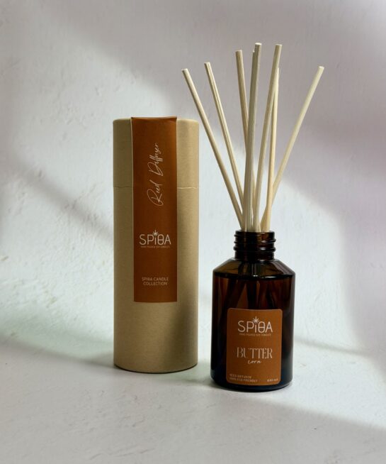 reed diffuser με άρωμα ,butter corn , 100ml