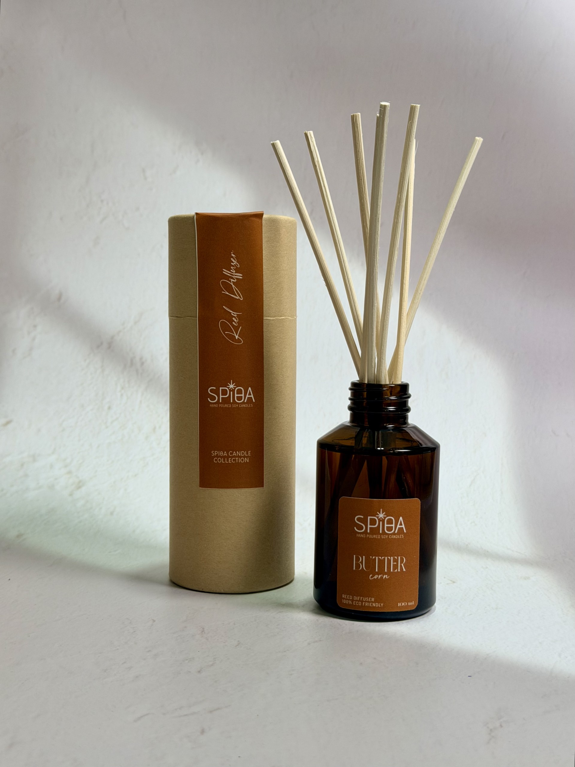 reed diffuser με άρωμα ,butter corn , 100ml