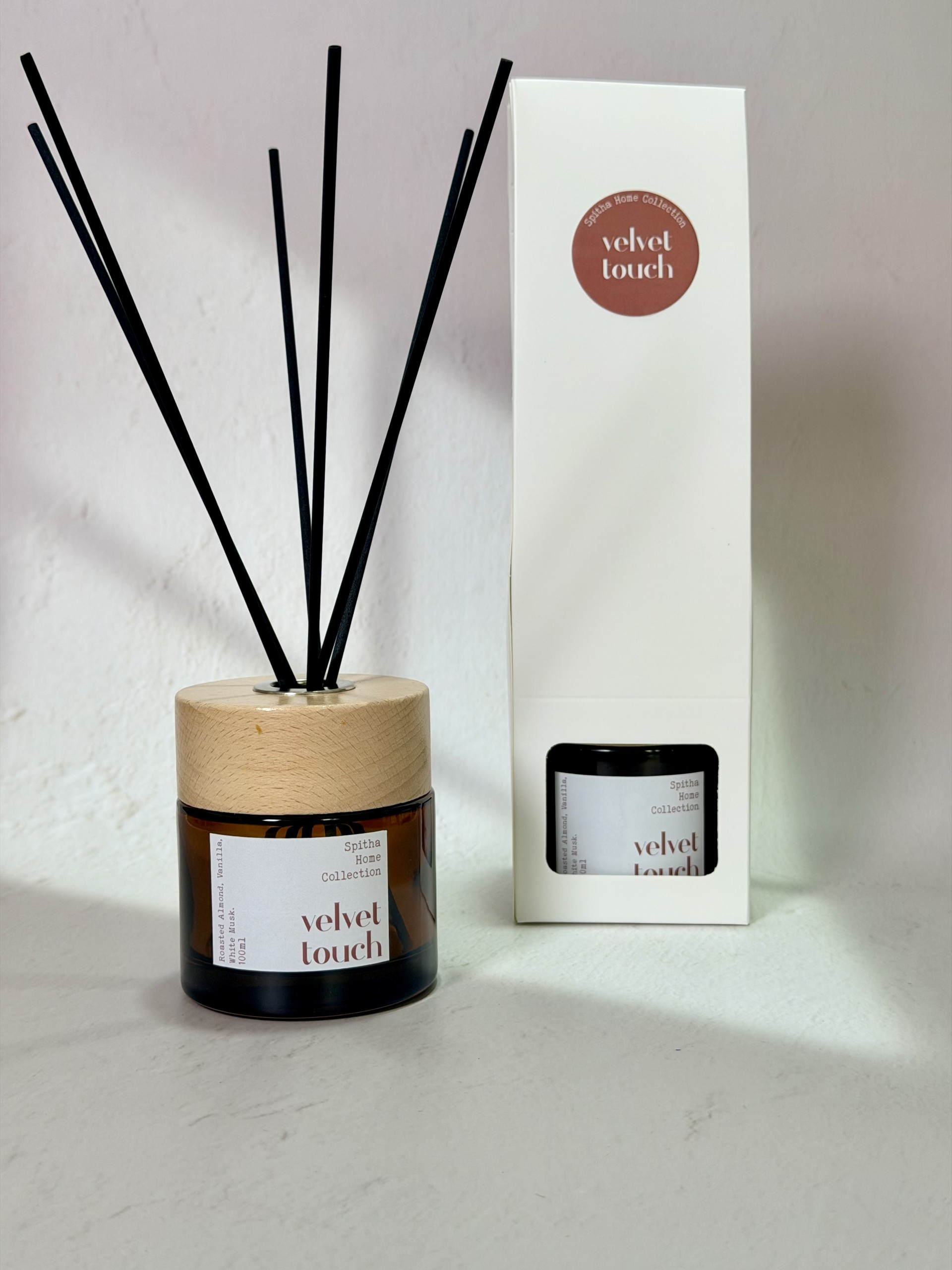 velvet touch reed diffuser - αρωματικό χώρου με fiber sticks